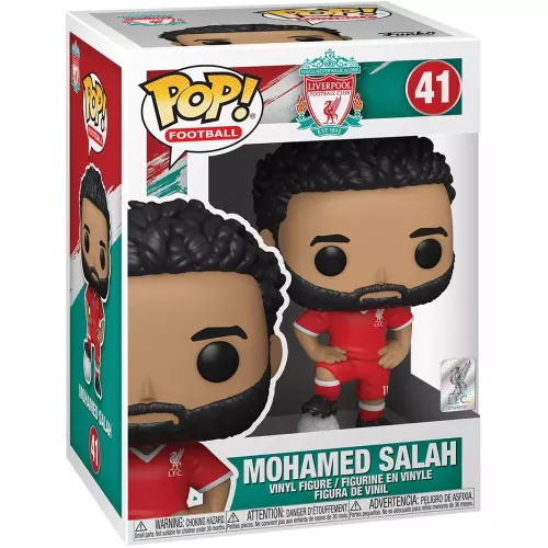 Funko Pop! Mohamed Salah #41 You'll Never Walk Alone Liverpool Football Club Est-1899 Box