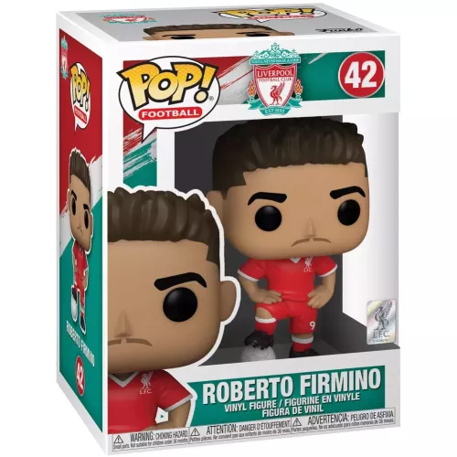 Funko Pop! Roberto Firmino #42 You'll Never Walk Alone Liverpool Football Club Est-1900 Box