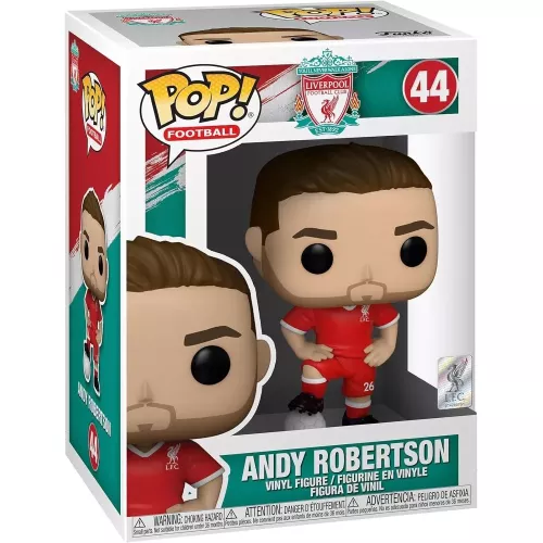 Funko Pop! Andy Robertson #44 You'll Never Walk Alone Liverpool Football Club Est-1902 Box