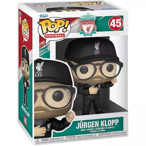 Funko Pop! Jürgen Klopp #45 You'll Never Walk Alone Liverpool Football Club Est-1903 Box
