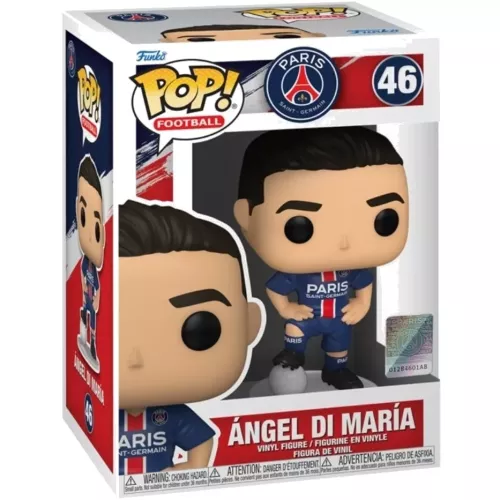 Funko Pop! Angel Di Maria #46 Paris Saint-Germain Football Box
