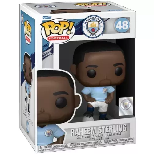 Funko Pop! Raheem Sterling #48 Manchester City Football Box