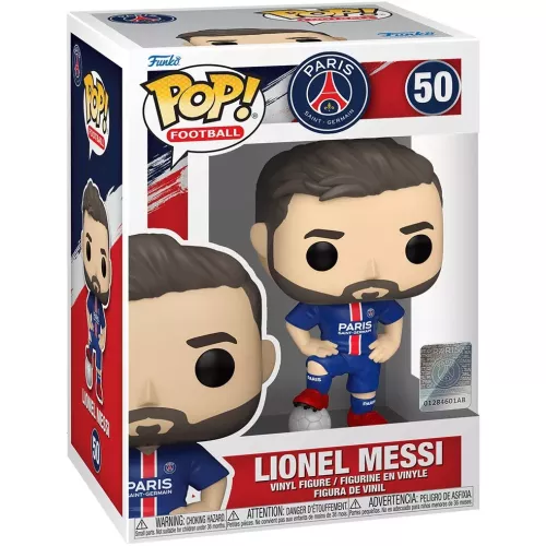 Funko Pop! Lionel Messi #50 Paris Saint-Germain Football Box