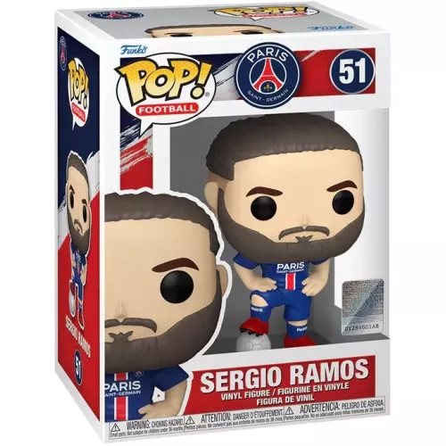 Funko Pop! Sergio Ramos #51 Paris Saint-Germain Football Box
