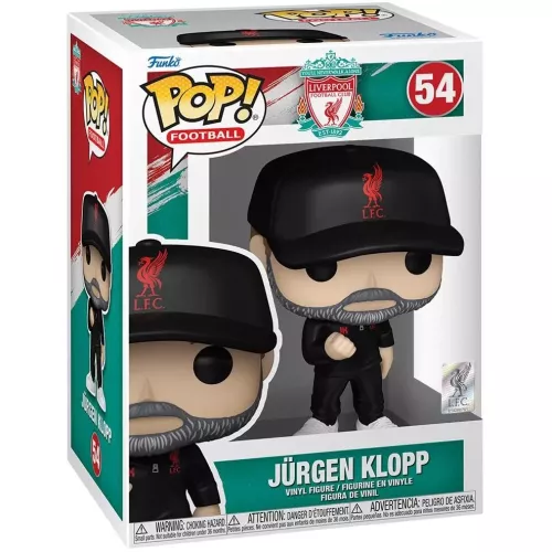 Funko Pop! Jürgen Klopp #54 You'll Never Walk Alone Liverpool Football Club Est-1906 Box