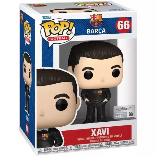 Funko Pop! Xavi #66 FC Barcelona Football Vinyl Figure Box