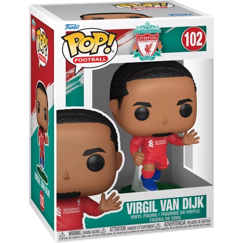 Funko Pop! Virgil Van Dijk #102 You'll Never Walk Alone Box