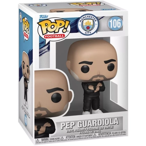Funko Pop! Pep Guardiola #106 Manchester City Football Box