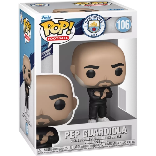Funko Pop! Pep Guardiola #106 Manchester City Football Box