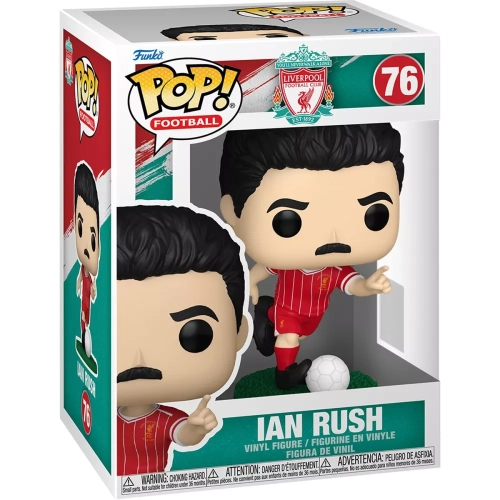 Funko Pop! Ian Rush #76 You'll Never Walk Alone Liverpool Football Club EST 1893 Box