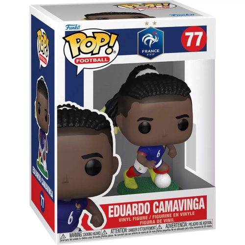 Funko Pop! Eduardo Camavinga #77 France national football team Box