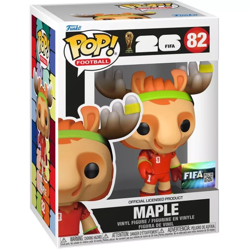 Funko Pop! Maple #82 FIFA World Cup 2026 Mascots Football Box