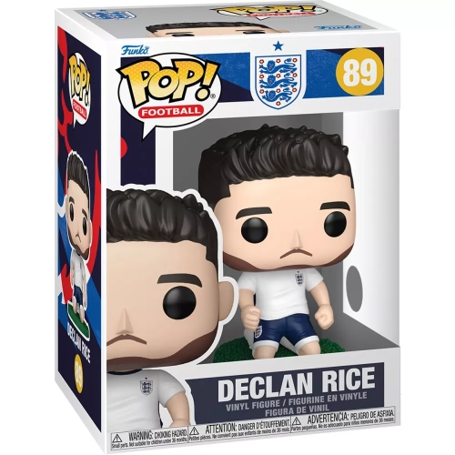 Funko Pop! Declan Rice #89 England national football team Box