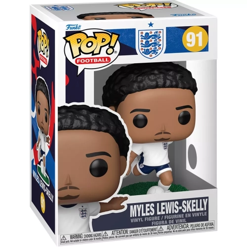 Funko Pop! Myler Lewis-Skelly #91 England national football team Box