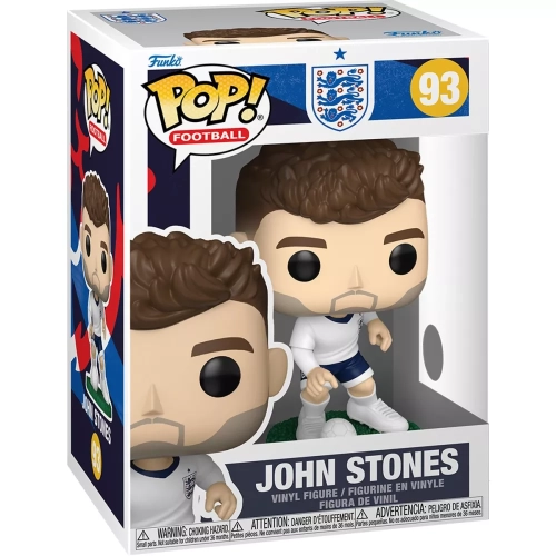 Funko Pop! John Stones #93 England national football team Box