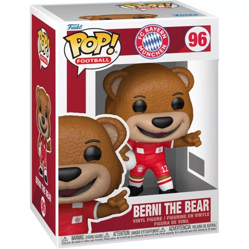 Funko Pop! Berni the Bear #96 FC Bayern Munchen Football Box