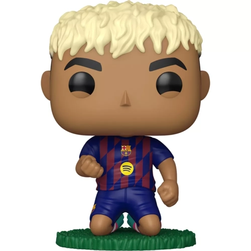 Funko Pop! Lamine Yamal Slide Barcelona Football Vinyl Figure Box