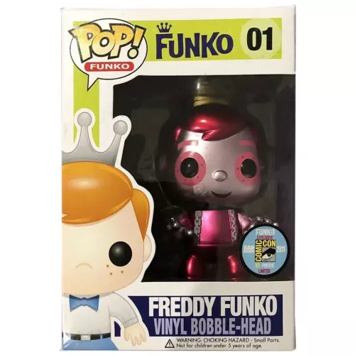 Funko Pop! Freddy Funko #01 Franken Berry Metallic Box