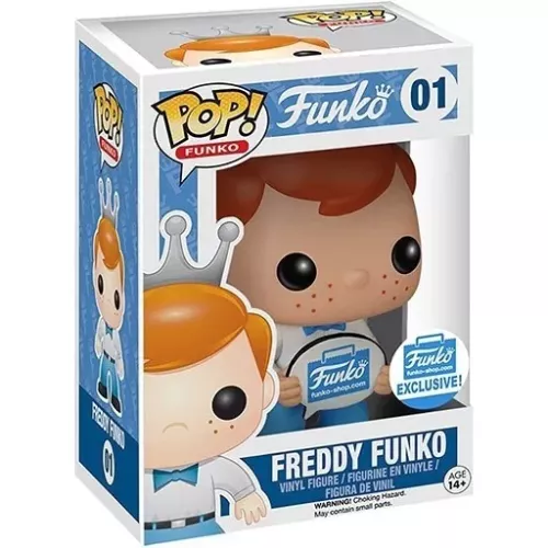 Funko Pop! Freddy Funko #01 Shop Exclusive Funko Original Box