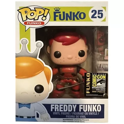 Funko Pop! Freddy Funko #25 Deadpool Funko Original Box