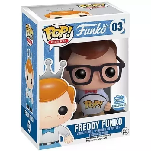 Funko Pop! Freddy Funko #03 Hipster Funko Original Box