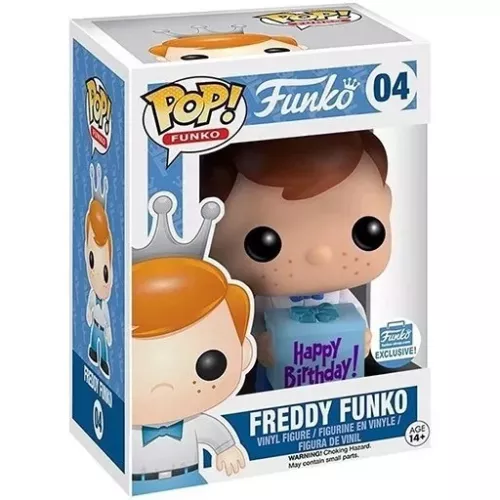 Funko Pop! Freddy Funko #04 Happy Birthday Funko Original Box