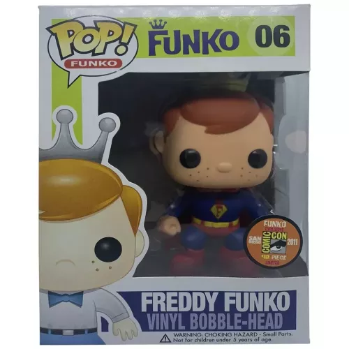Funko Pop! Freddy Funko #06 Superman Funko Original Box