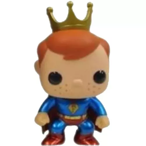 Funko Pop! Freddy Funko #06 Superman Metallic Funko Original
