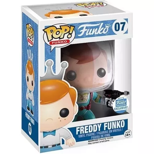 Funko Pop! Freddy Funko #07 Astronaut with Ray Gun Box