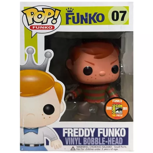 Funko Pop! Freddy Funko #07 Freddy Krueger Funko Original Box