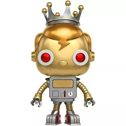 Funko Pop! Freddy Funko #08 Robot Gold Funko Original