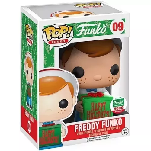 Funko Pop! Freddy Funko #09 Happy Holidays Funko Original Box