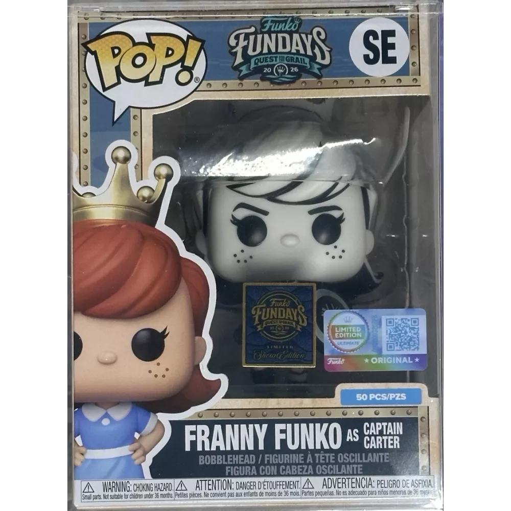 Franny Funko as Captain Carter Box