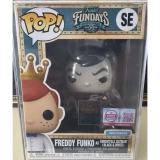 Freddy Funko as Knightfall Batman (Black & White) - Collectible Figure