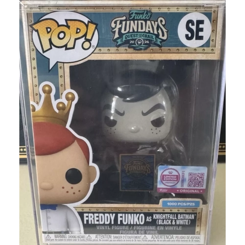 Funko Pop! Freddy Funko as Knightfall Batman (Black & Box