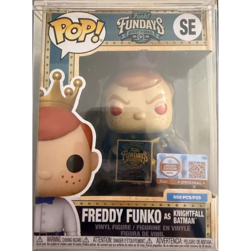 Funko Pop! Freddy Funko as Knightfall Batman SE Funko Box