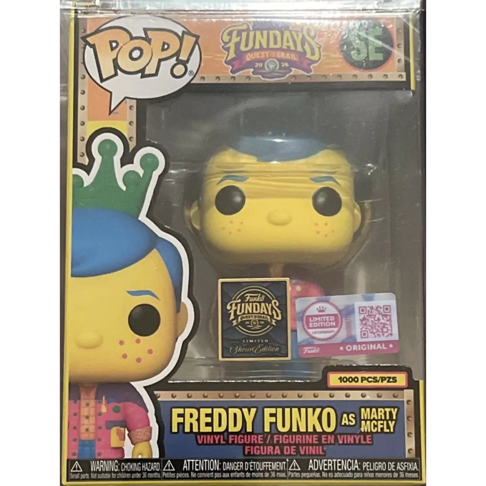 Freddy Funko as Marty McFly Box