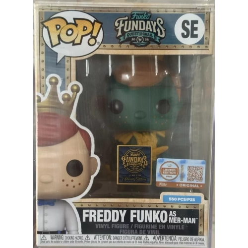 Funko Pop! Freddy Funko as Mer-Man SE Funko Fundays Quest Box