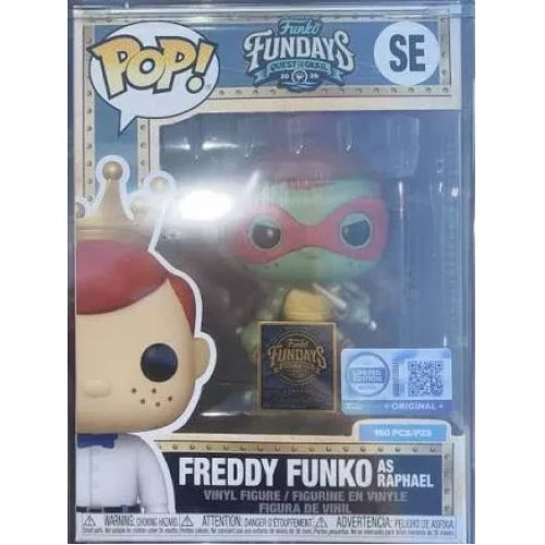 Funko Pop! Freddy Funko as Raphael SE Funko Fundays Quest Box