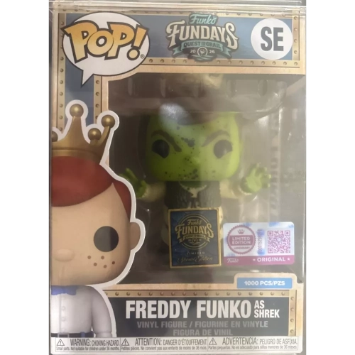 Funko Pop! Freddy Funko as Shrek SE Funko Fundays Quest for Box