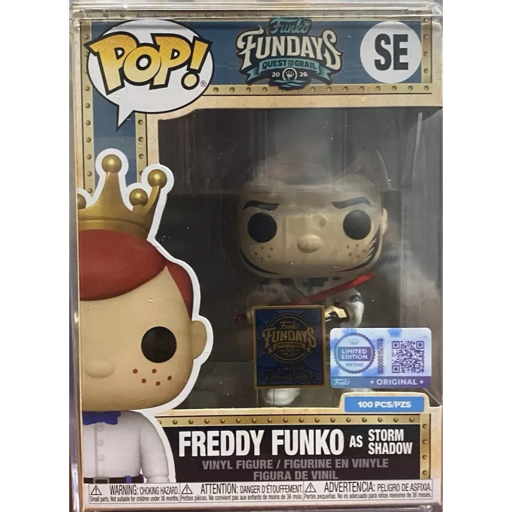 Freddy Funko as Storm Shadow Box
