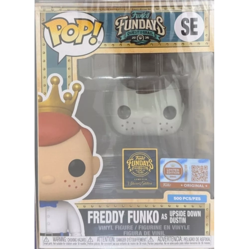 Funko Pop! Freddy Funko as Upside Down Dustin SE Funko Box