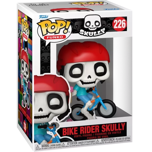 Funko Pop! Bike Rider Skully #226 Funko Original Vinyl Figure Box