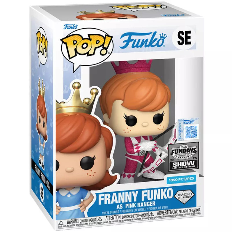 Franny Funko as Pink Ranger Box