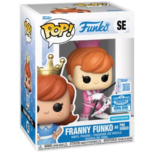 Funko Pop! Franny Funko as Pink Ranger SE Funko Original Box