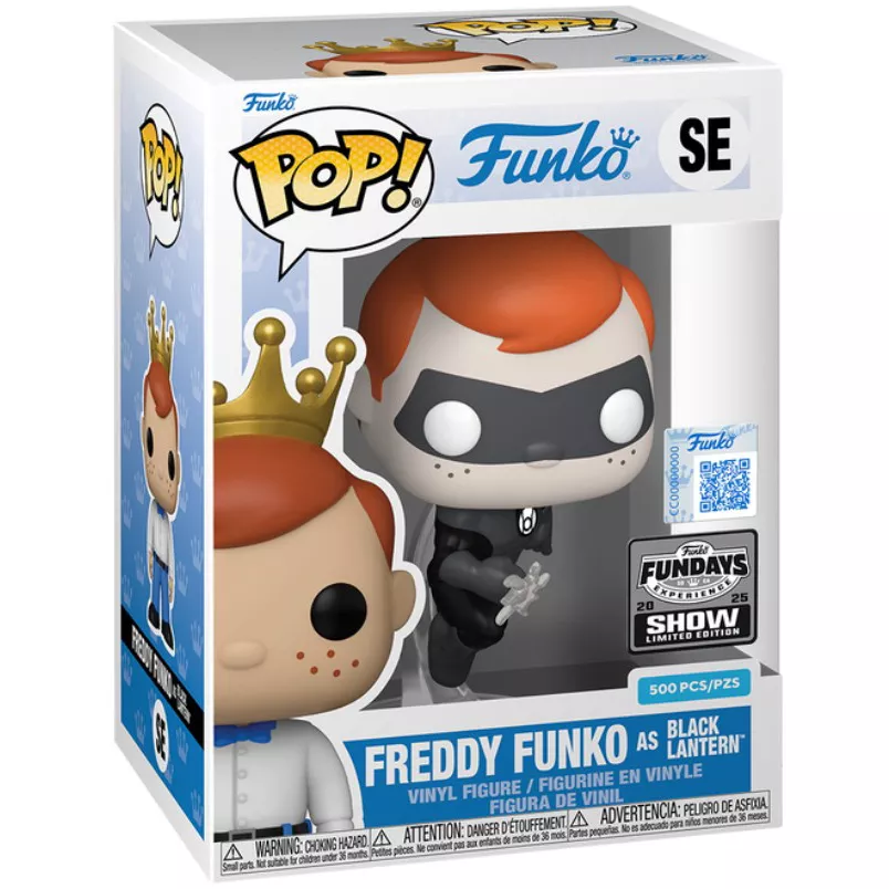 Freddy Funko as Black Lantern Box