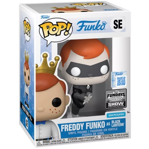 Funko Pop! Freddy Funko as Black Lantern SE Funko Original Box