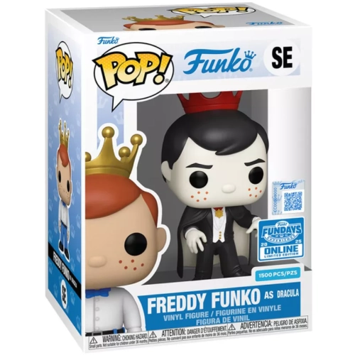 Funko Pop! Freddy Funko as Dracula SE Funko Original Box