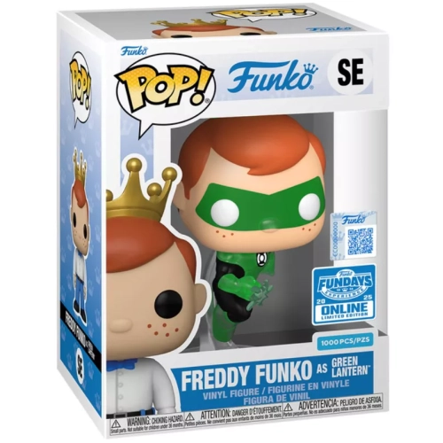 Funko Pop! Freddy Funko as Green Lantern SE Translucent Box