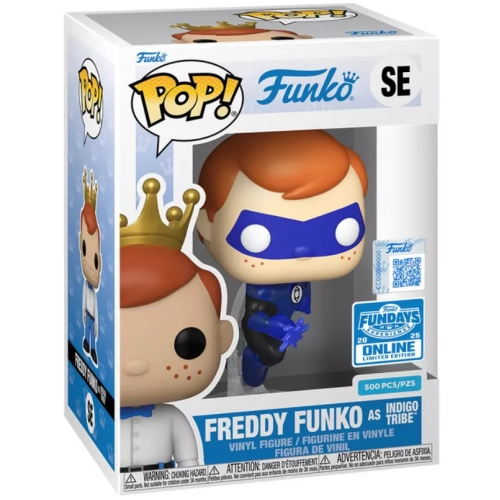 Funko Pop! Freddy Funko as Indigo Tribe SE Translucent Box